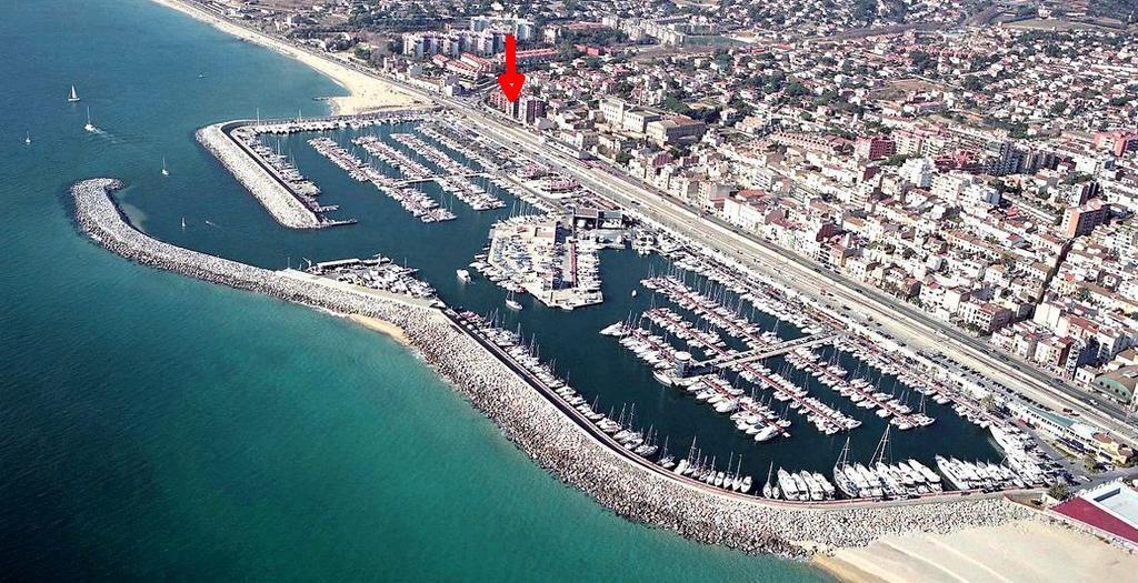 Marina Port & Beach-Apartment Масну Екстериор снимка